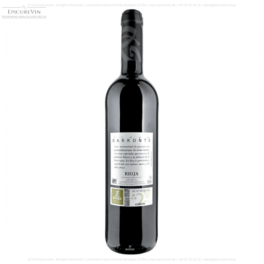 Finca BARRONTE Graciano Red Wine 2023