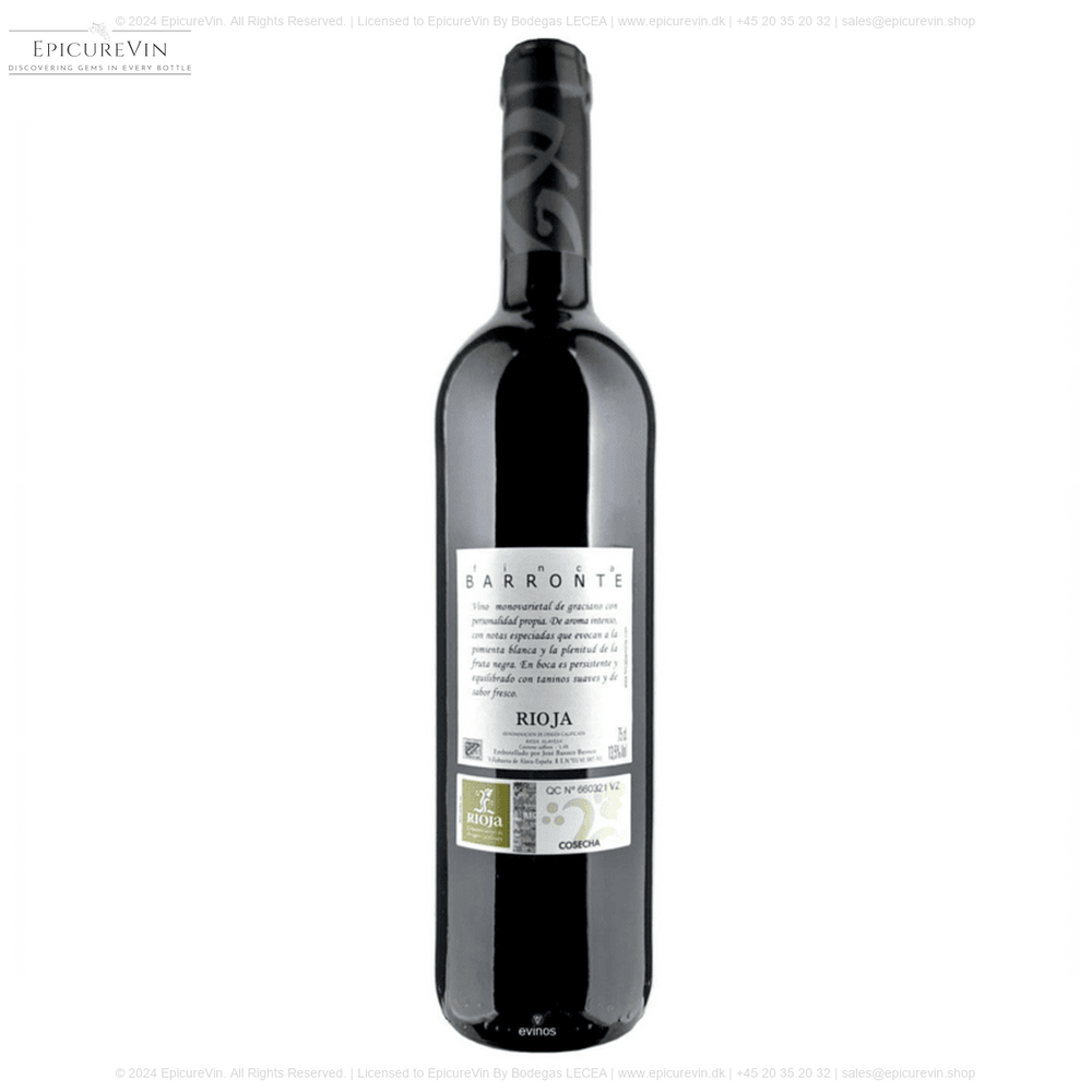 Finca BARRONTE Graciano Rødvin 2023